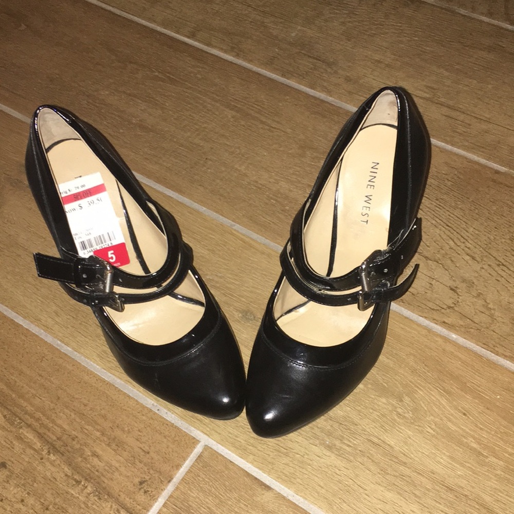 Black high heels